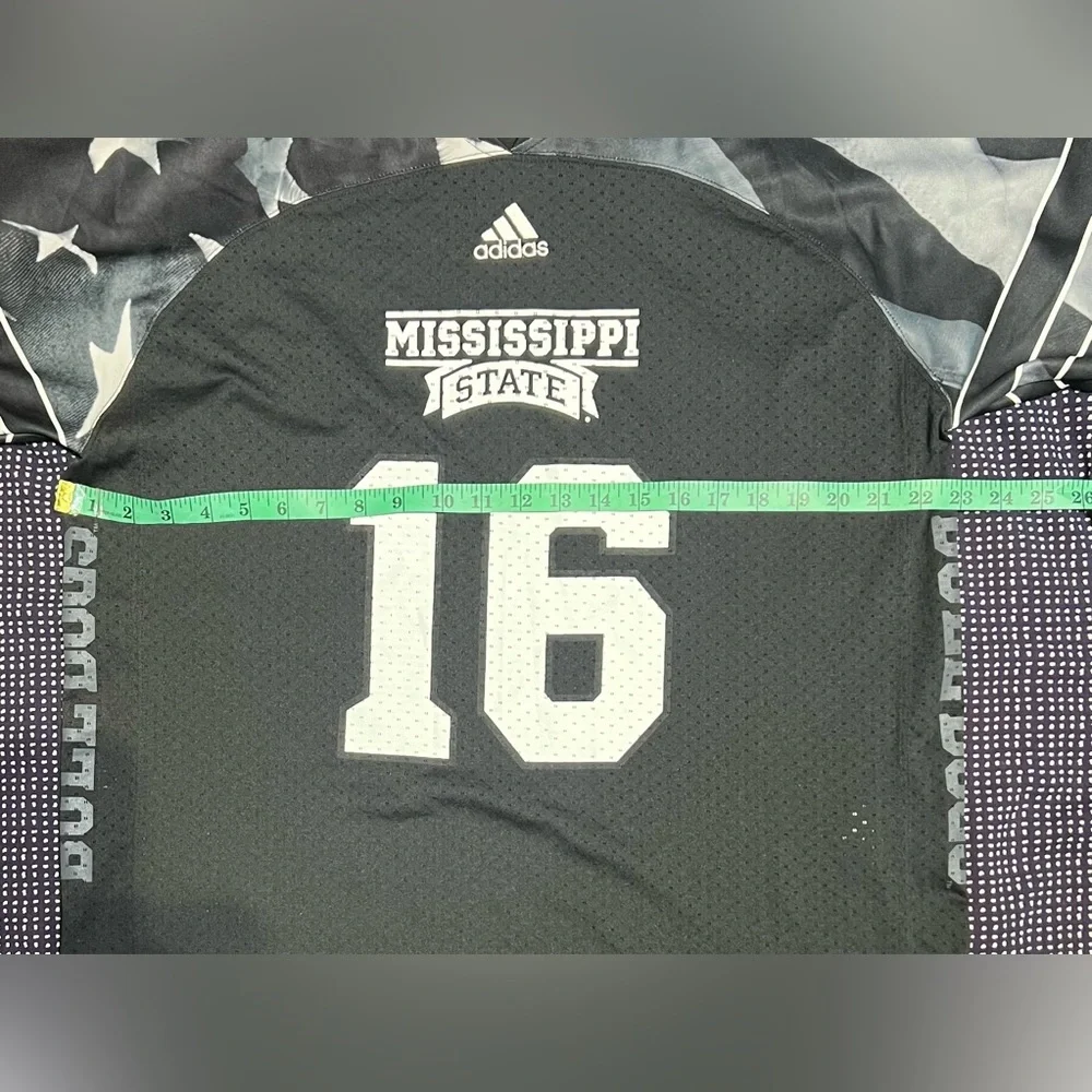 Mississippi State Bulldogs Military Appreciation Adidas Football Jersey